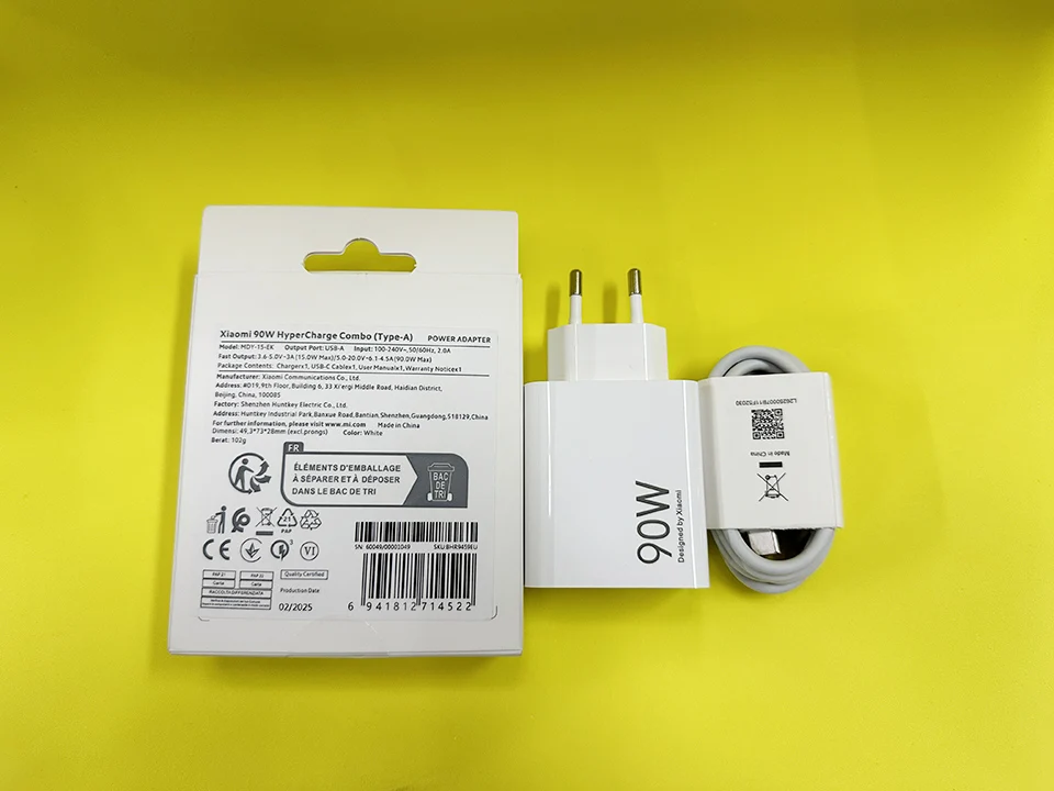 Набор USB-зарядных устройств XIAOMI, 90 Вт, адаптер для турбозарядки типа C, ЕС, США, 67 Вт, Xiao Mi 15t Pro 15 Ultra 14 13 Poco F7 X7 M7, Pad 7, кабель Redmi