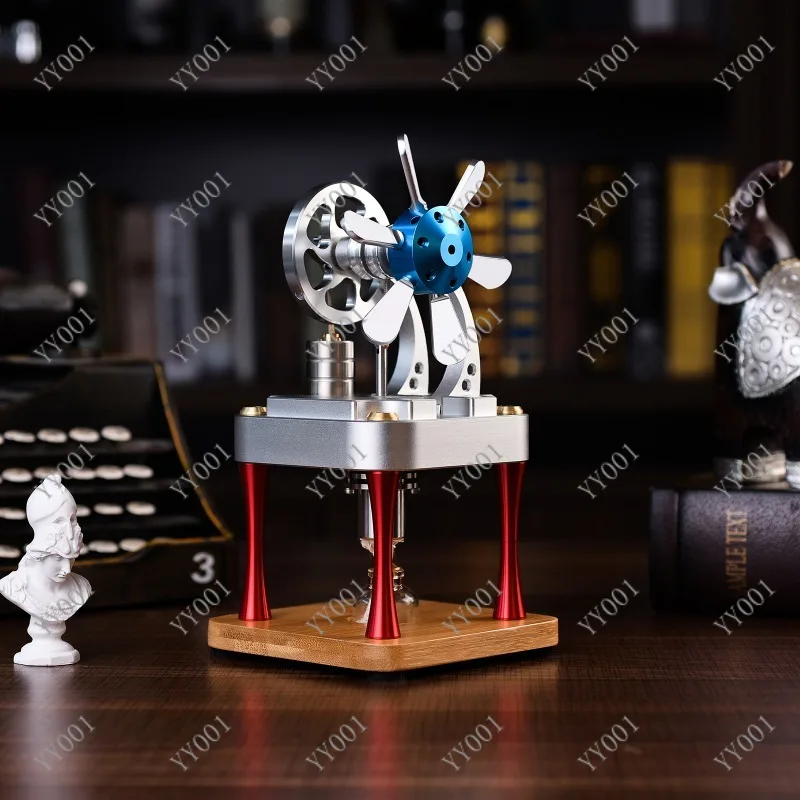 High‑Low Temp Startable Stirling Engine Water‑Cooled Metal Power Cylinder 2026 Premium Model