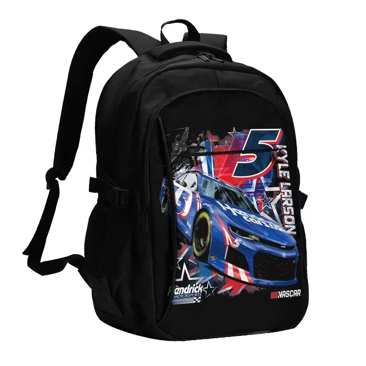 

Kyle Larson 5 Travel Laptop Backpack, Business Water Resistant Backpack with USB Charging Port, College Bag for Men & Women