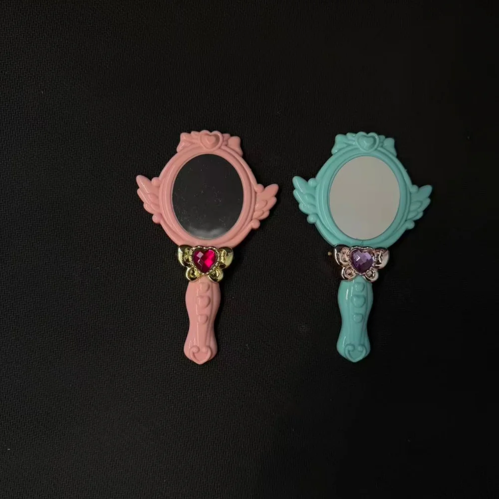 Original Mini Angel Comb Mirror Shaped Hairpin Girl Dreamy Hairpin Harajuku Sweet Subcultural Gothic Decorative Accessories