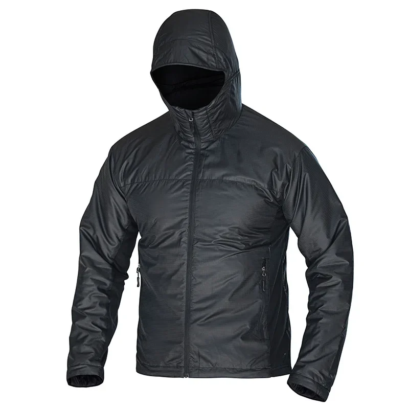 

Man Outdoor Sports Windbreaker Coat Winter Jacket Windproof Warm Clothes Ultralight Waterproof Hooded Jacket
