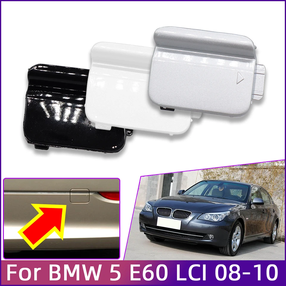 

For BMW 5 Series E60 LCI 520i 523i 528i 528xi 535i 535d 540i 530i 530xd 2008 2009 2010 Car Rear Bumper Tow Hook Eye Cover Cap