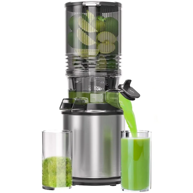 

Commercial Multifunctional Juice Machine for Fruits Vegetables Big Mouth Cold Press Masticating Electric Slow Juicer
