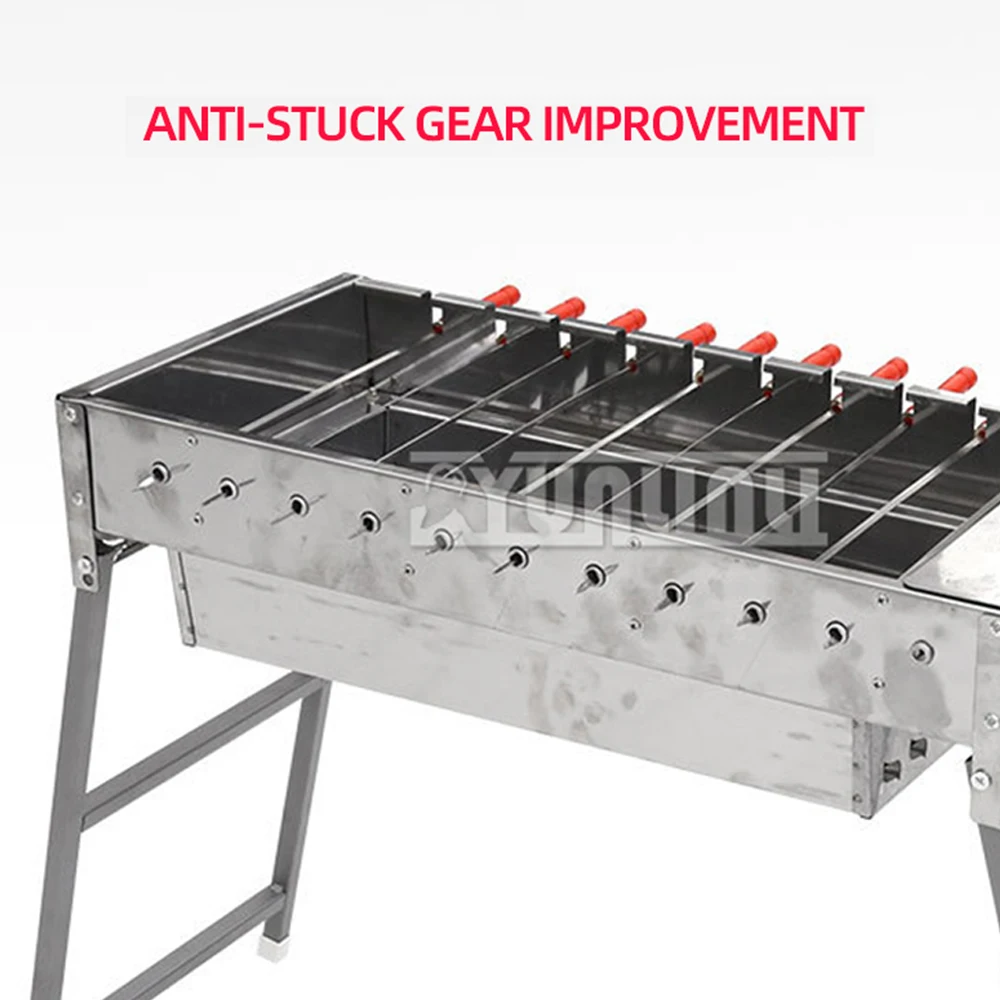 عالية الجودة 60 سنتيمتر المنزلية التلقائي الدورية الشواء موقد في الهواء الطلق للطي الفحم الشواء موقد