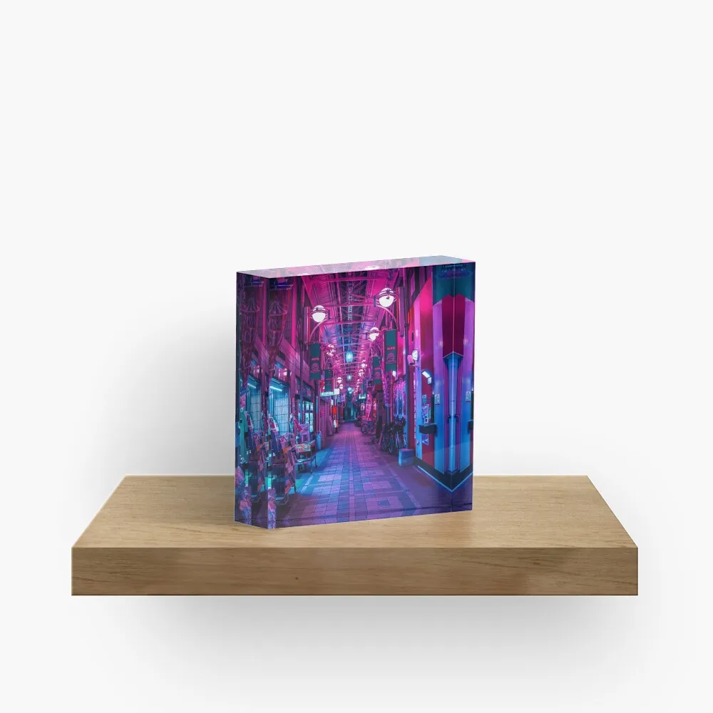 Entrance To The Next Dimension  Acrylic Block Art Board  Family Print Home Pad Funny Transparent Photos Stamping Clear Bedroom