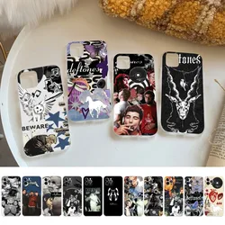 D-deftones TREAM Phone Case for iPhone 15 8 7 6 6S Plus X SE 2020 XR XS 14 11 12 13 Mini Pro Max Mobile Case