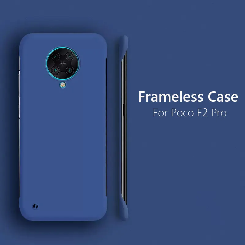 Frameless Slim Skin Matte Hard PC Back Cover Case For Xiaomi Poco F2 Pro PocoF2 Pro ShockProof Fundas Coque