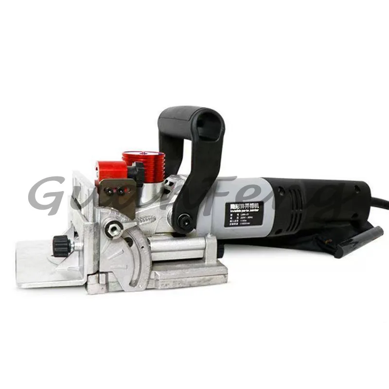 220V Slot Punch Machine Hand Pulled Invisible Groover Tenoning Full Copper