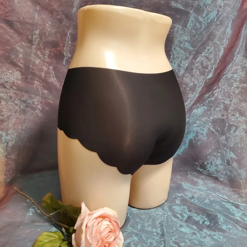 الفيل الأنف الملابس الداخلية رقيقة جدا الذكور مثير ملخصات الحرير الجليد سلس الرجال انظر من خلال سراويل رصاصة فصل الملابس الداخلية