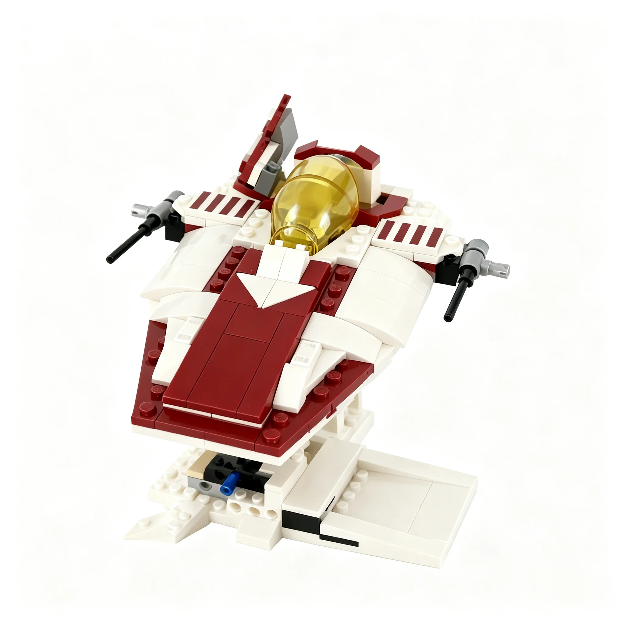 276pcs MOC Star Battle 75432 A-wing Alternative Model Christmas Gift DIY Decorative Collection For Enthusiasts