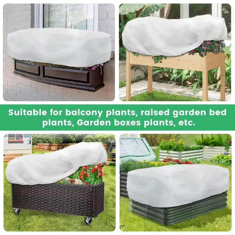 

Прямоугольные навесы для замораживания растений 4,1x2 фута для циклической безопасности букетов овощей и молодых кустов на B03E