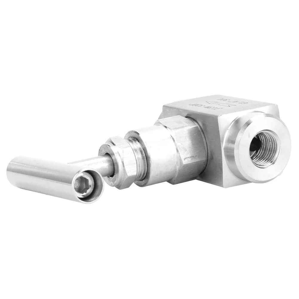 Zk20 Stainless Steel BSPP Female Thread Straight Needle Valve for Water Transmission(1/4in)