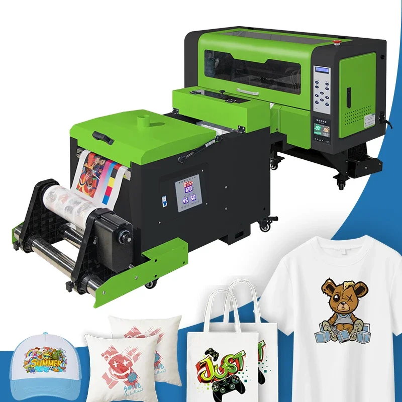 Auplex DTF 2 XP600 A3 Cloth PET Film White Ink Printing Machine DTF T Shirt Garment Digital Printer for Tshirt Heat Transfer