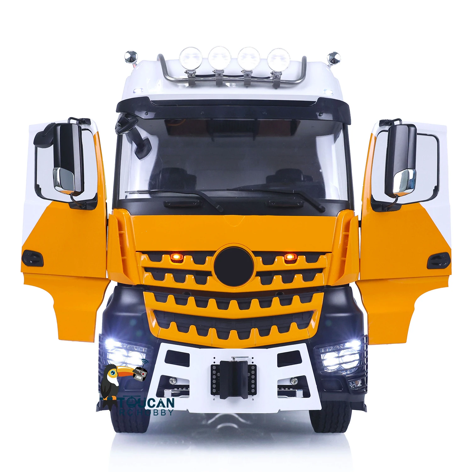 

8x8 RTR 1/14 LESU RC Tractor Trucks Metal Chassis Remote Control Cars Model Differential Lock Axles Light Sound Smoking THZH1479