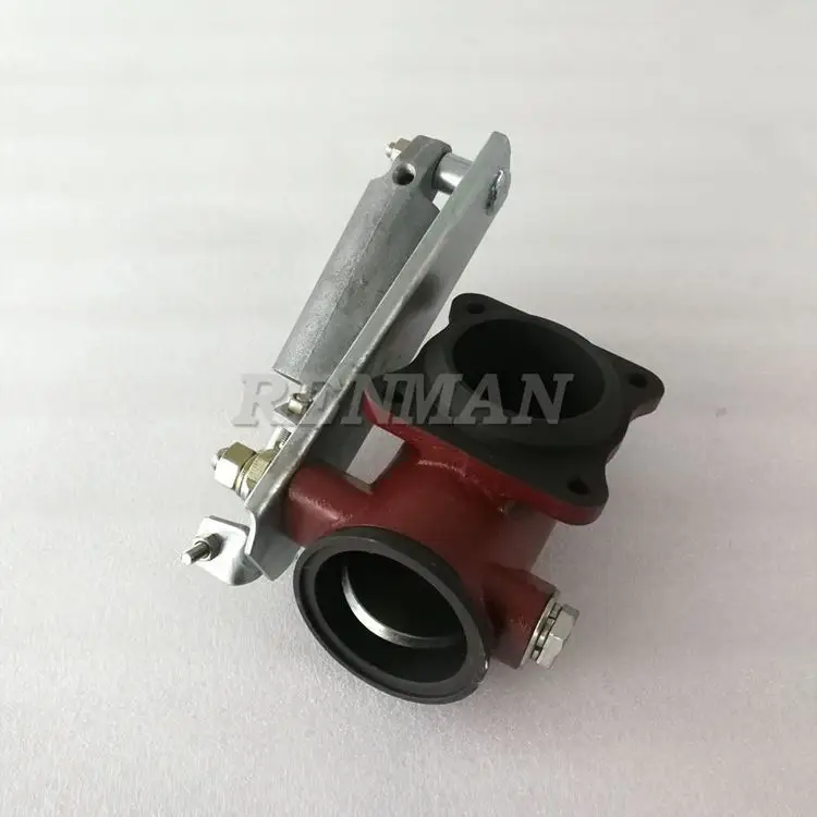 Suitable for Cummins engine exhaust brake valve 4983719 exhaust brake elbow 1203015-KD400