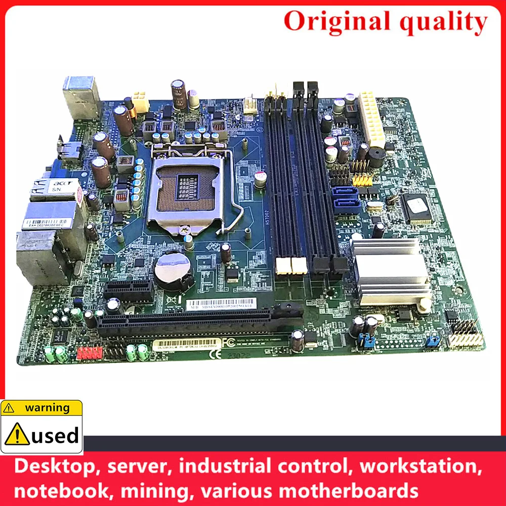 

Used 100% Tested For ACER X3950 X5950 EL1860 ZX4951 ZX6951 Motherboard H57D02 Mainboard