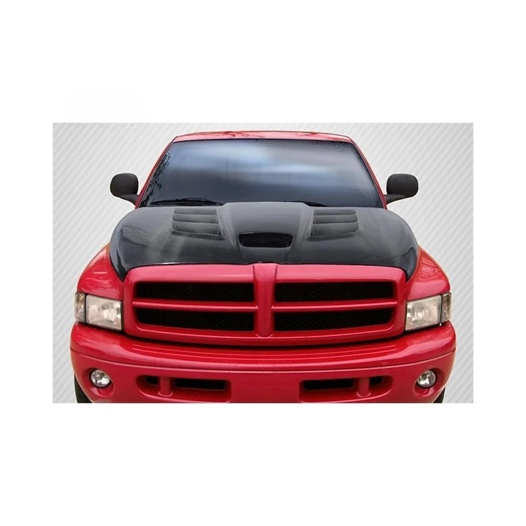 

Engine Hood for Ram 1994-2001 Carbon Fiber Bonnet