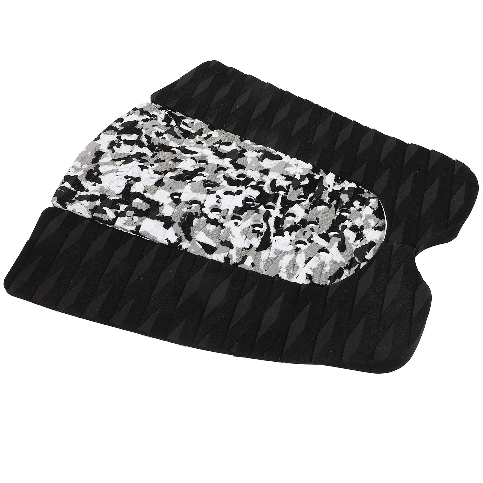 

1 set EVA Anti Skid Surfboard Pads with Black Camouflage Design for Traction Accessories Non Slip Soft Tail Pad Fits All Boards