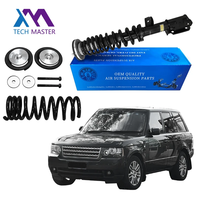 

One Pair Front and Rear Air Spring to Coil Spring Shock Absorber Conversion Kit Set for L322 2002-2012 Genre Shock Absorbers