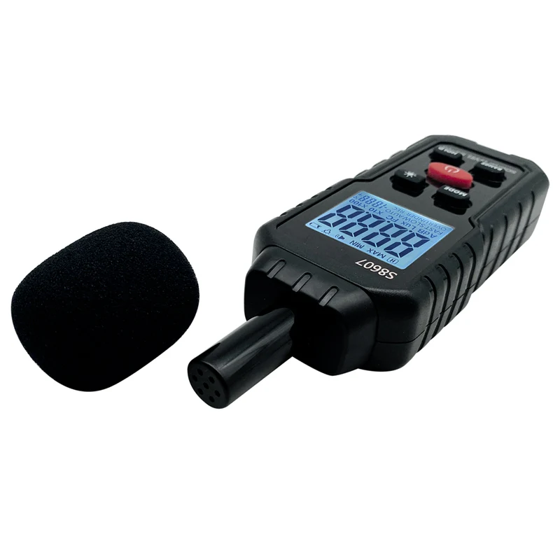 Medidor De Ruído Digital Decibel Tester, medidor De Nível De Som, detector De Volume, instrumento De Medição De Som, 30-130dB