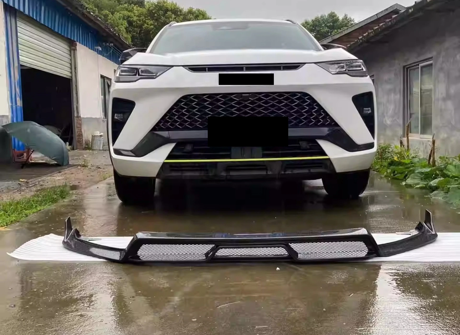 Body Kit Carbon Fiber Front Rear Lip for Haval H6S Convert Front Shovel Car Accessories