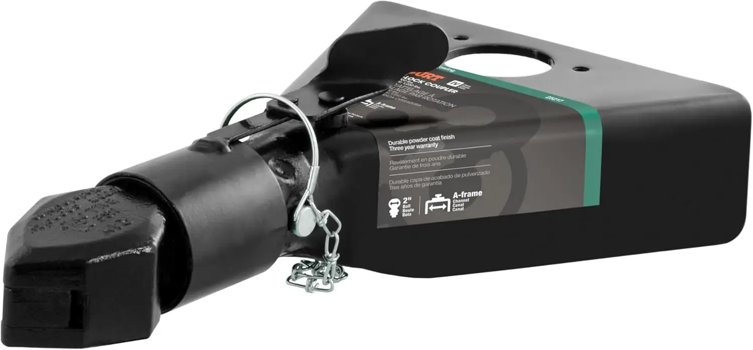 

Усиленная А-образная сцепная муфта для прицепов с 2-дюймовым шаром, грузоподъемность 7000 фунтов, для надежной буксировки