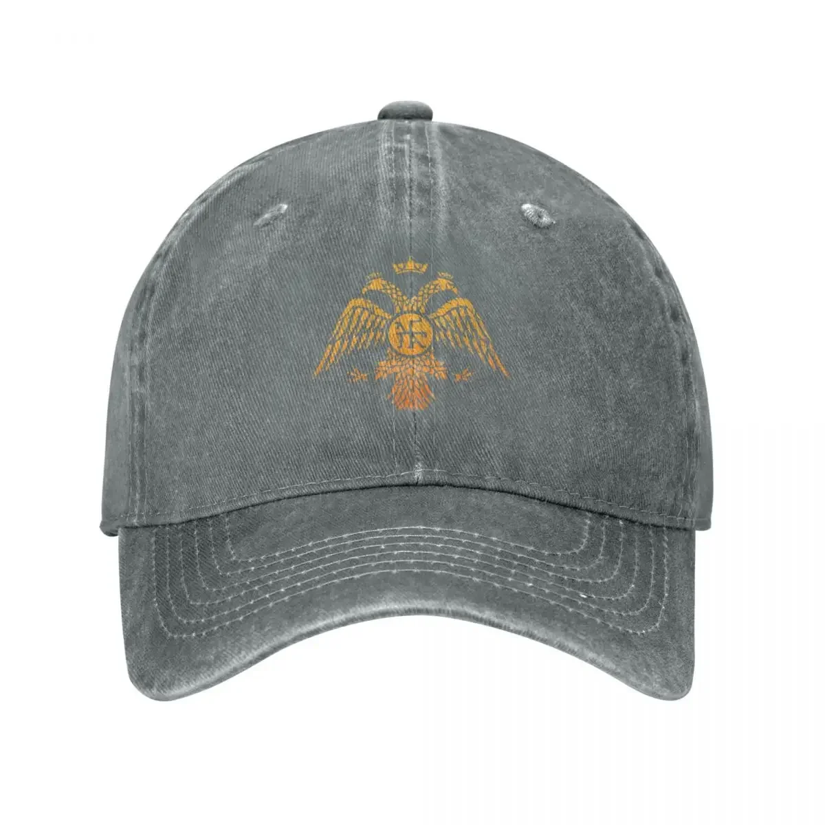 Byzantine Eagle Symbol Flag Baseball Cap Vintage Winter hat men's big size hat Trucker Hats For Men Women's