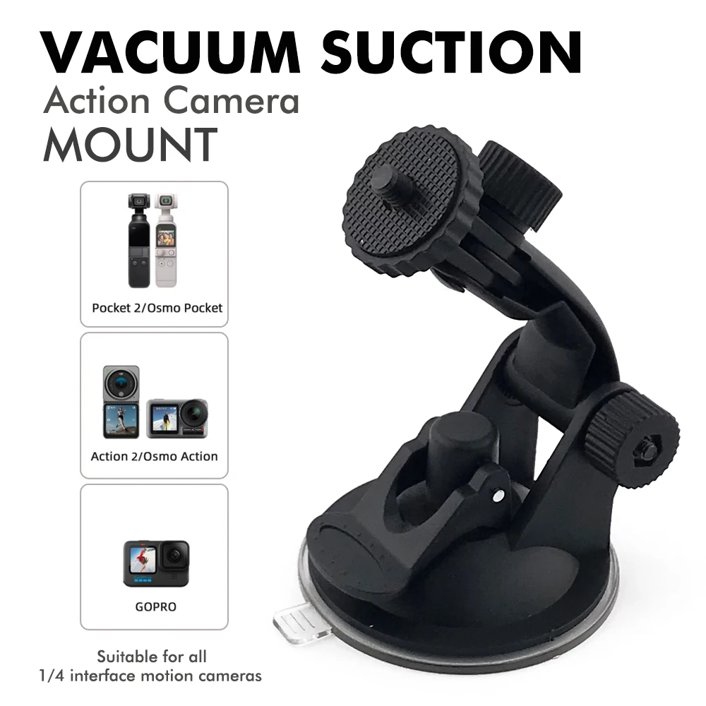 360° Rotatable Bicycle Action Camera Mount for GoPro, Bike Handlebar Holder