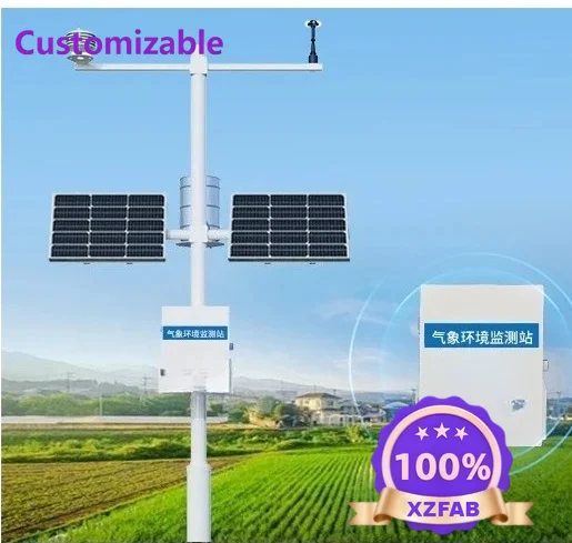 Factory Direct 2026 Meteorological Station Small Machinery Agriculture Smart Campus Room Outdoor Environment Automatic Observer