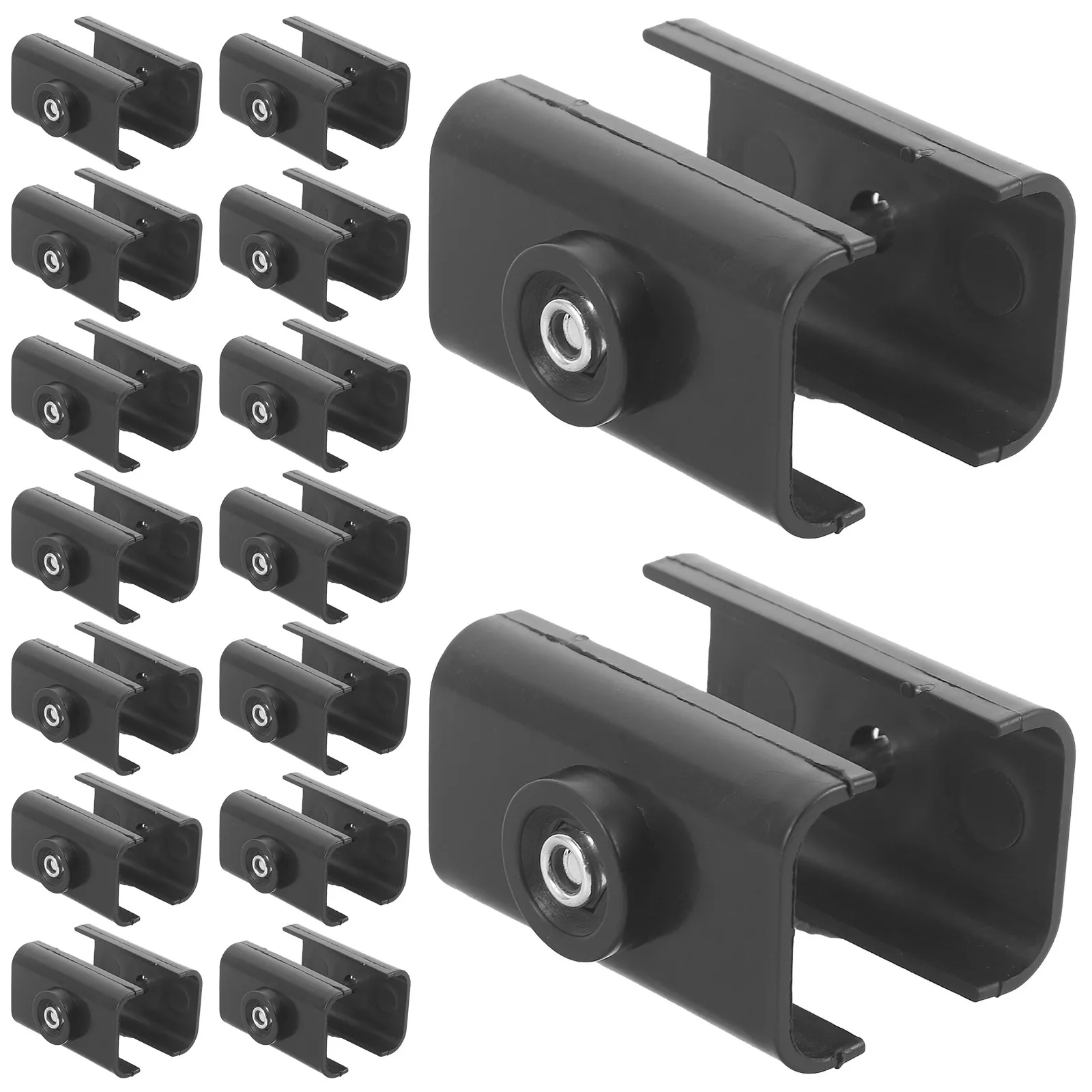 16Pcs Canopy Frame Clamp Gazebo Leg Connector Pop Up Tent Hardware Outdoor Shelter Support Bracket Replacement Parts