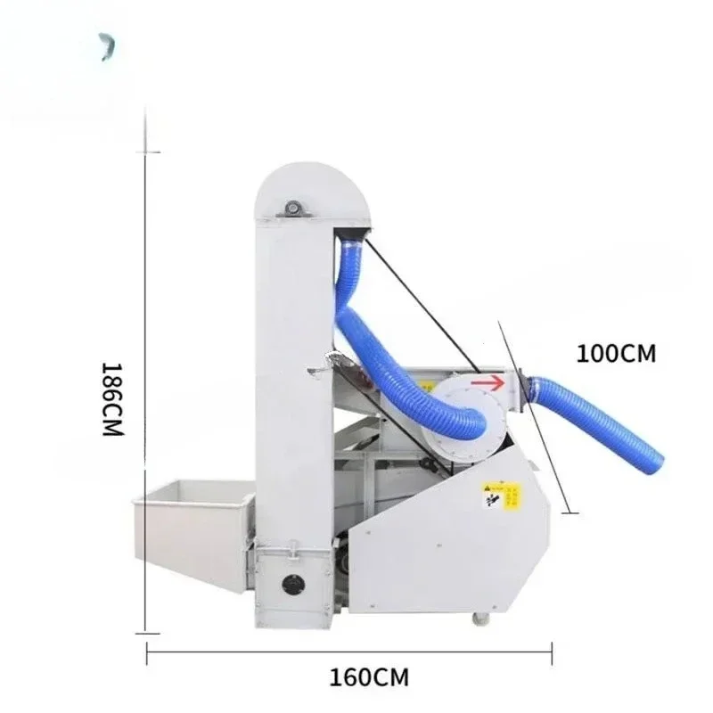 Wheat barley oat rye specific gravity separator grain seed soybean separator sesame corn rice washing machine