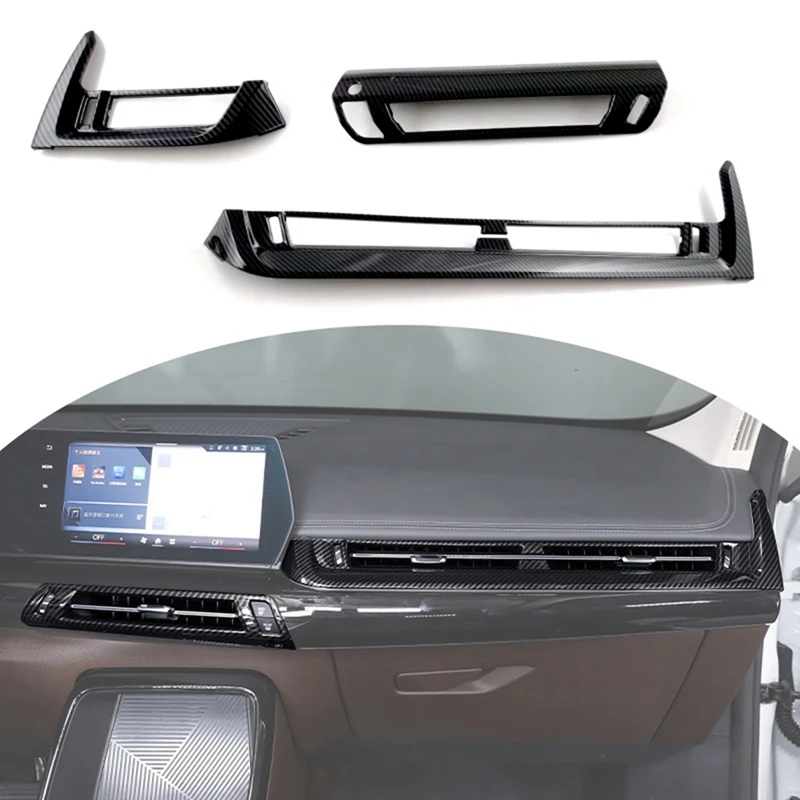 

Car Dashboard Central Control Air Vent Outlet Cover Trim Spare Parts Accessories For BMW X1 U11 2023 2024