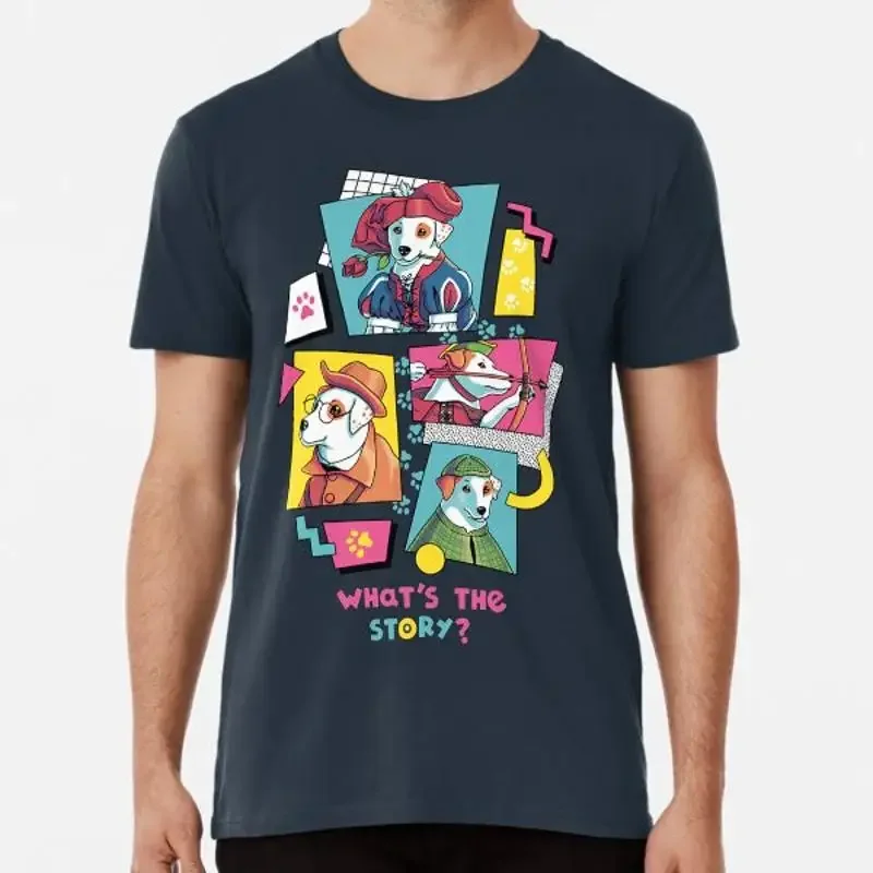 What's the Story Wishbone Premium T Shirt S to 5XL Made in AU USA