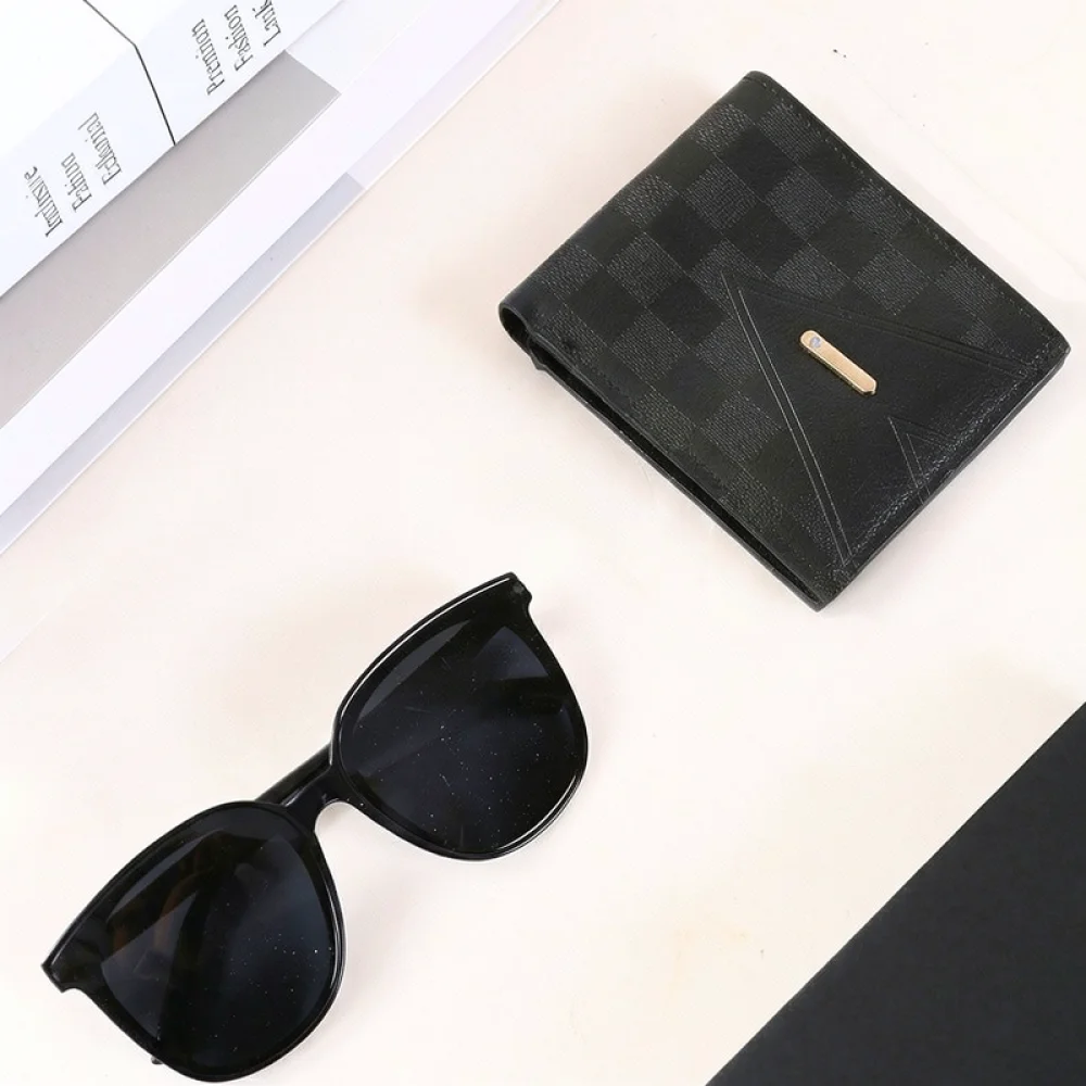 High Quality Men Accessory Gift Set Sunglasses Wallet Box Package Perfect For Father Boyfriend Birthday Business