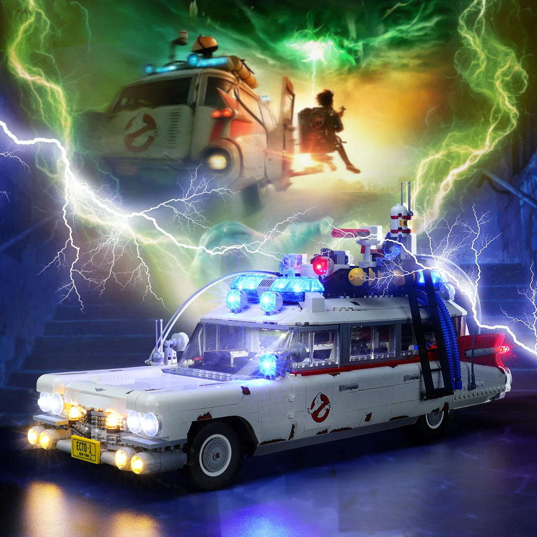 Hprosper 5V LED Light For 10274 Creator Expert Ghostbusters Configuration Decorative Lamp (Not Include Lego Building Blocks)