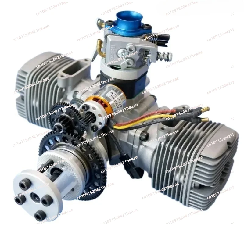 Suitable for 70CC two-stroke twin cylinder engine GTT70 with electric engine