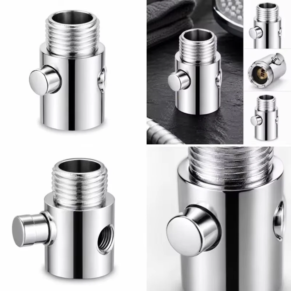Bathroom Shower Angle Valve Quick Switch Nozzle One Button Water Stop Faucet Sprinkler Tap Accessories for Home Bathroom Daily