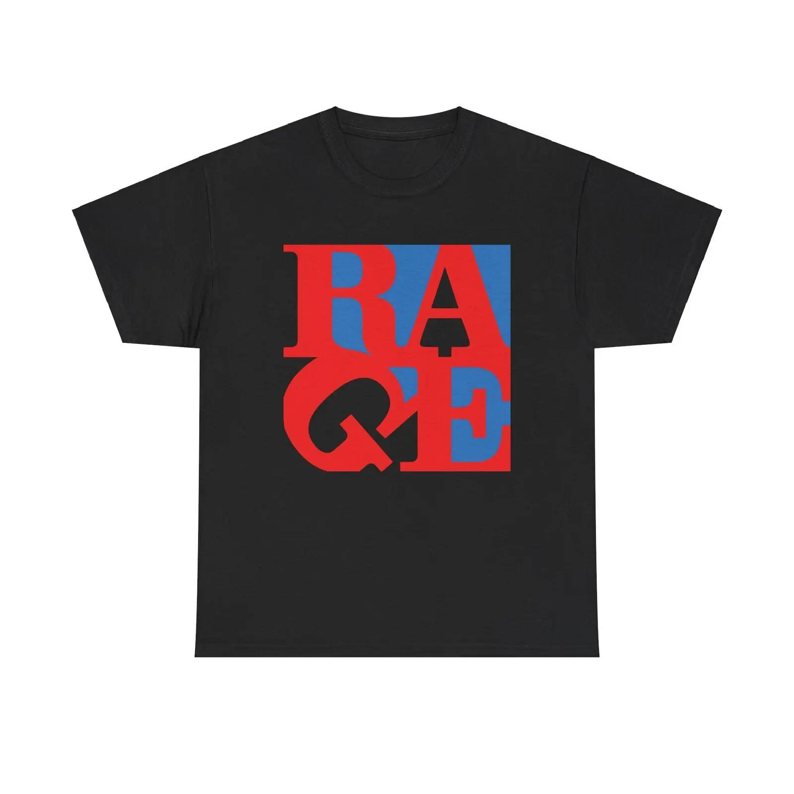 T-shirt en coton RapCotton, Rage Ratm, Against The Machine, Design inspiré du rock Renegades