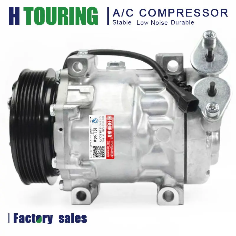 

SD7V16 AC Compressor for Ford Fiesta Focus II C-Max Mazda 3 Volvo C30 S40 V40 V50 V70 1306784 1341233 1353483 1355809 1438877