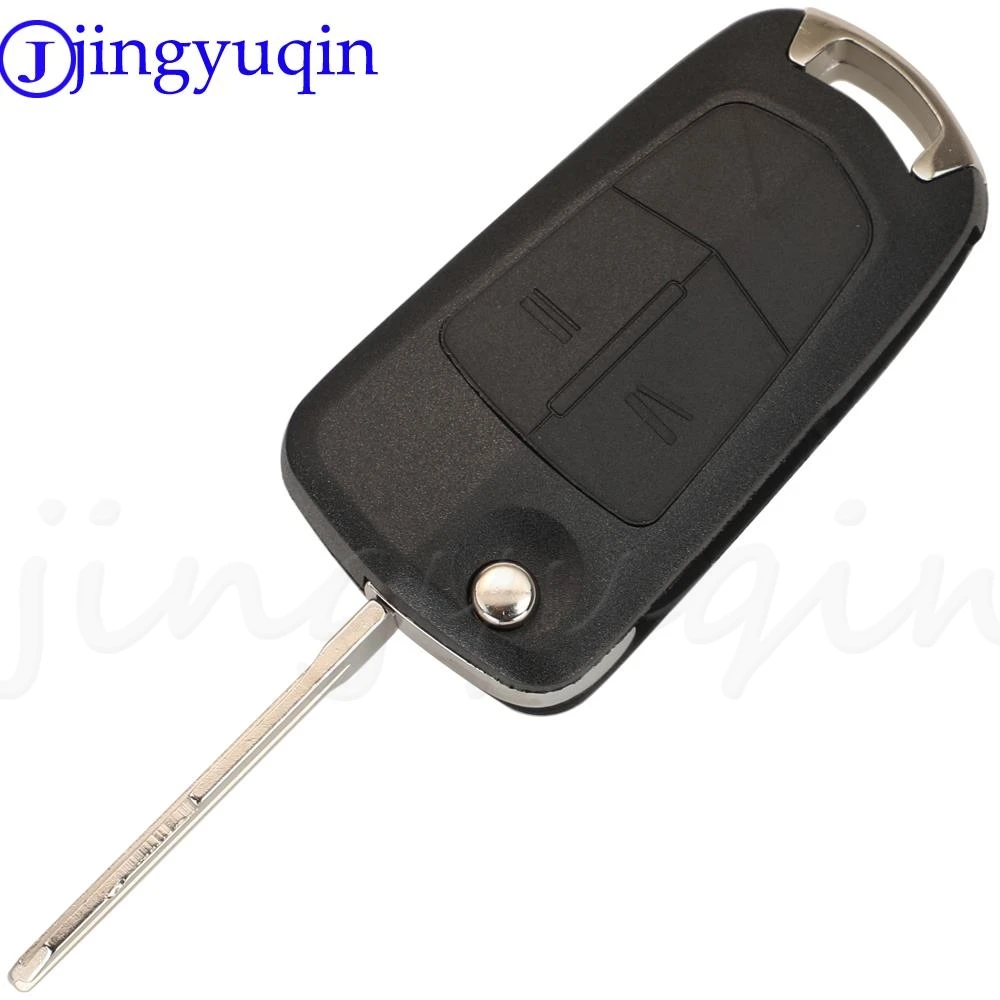 jingyuqin 10pcs 2/3Button Remote Car Key Shell Case For Chevrolet Captiva 2006 2012 For Opel Antara 2007 2011 With DWO5 Blade