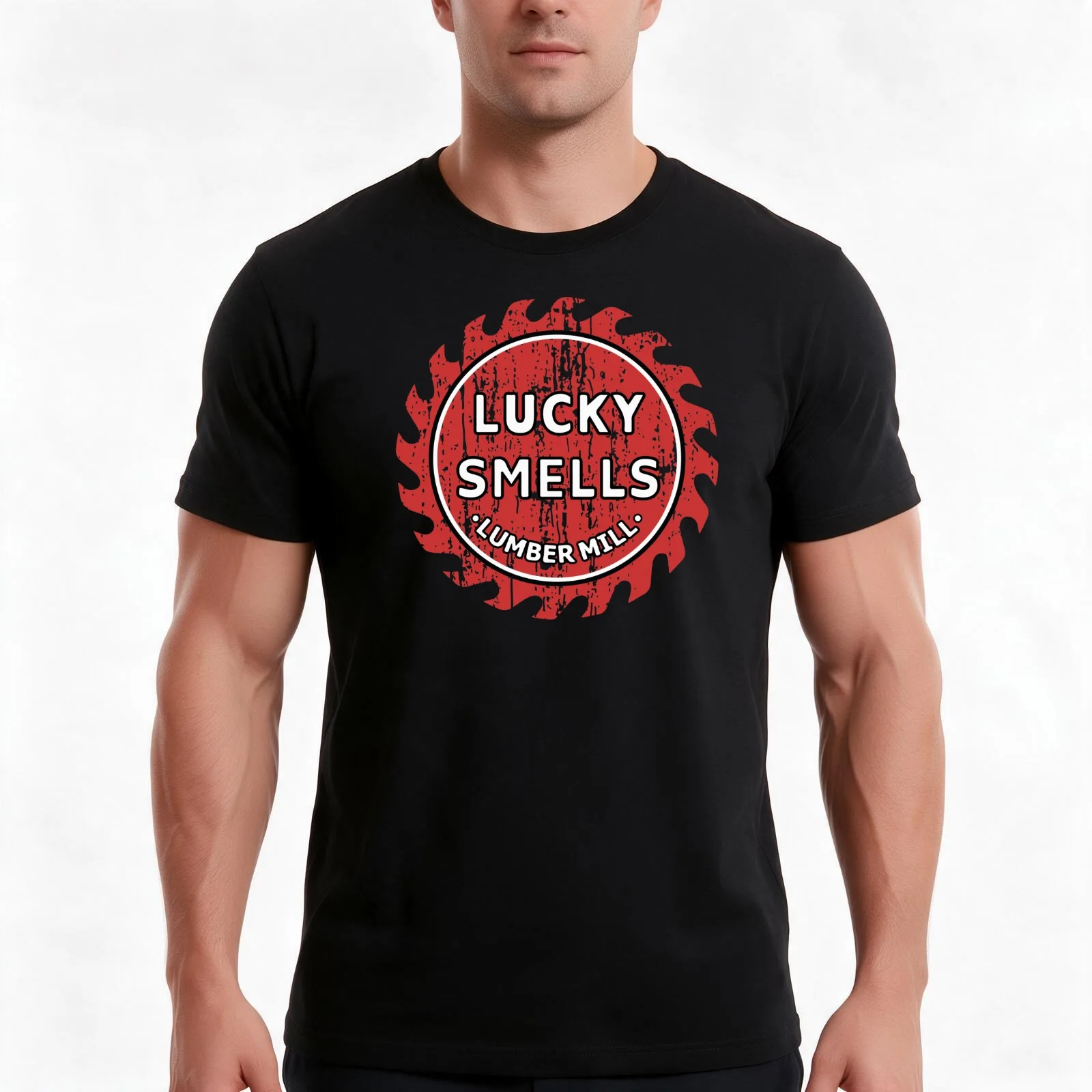 Lemony Snicket's Unfortunate Events - Lucky Smells Lumber T-Shirt, Summer Casual Cotton Tee, Oversized Streetwear Tops