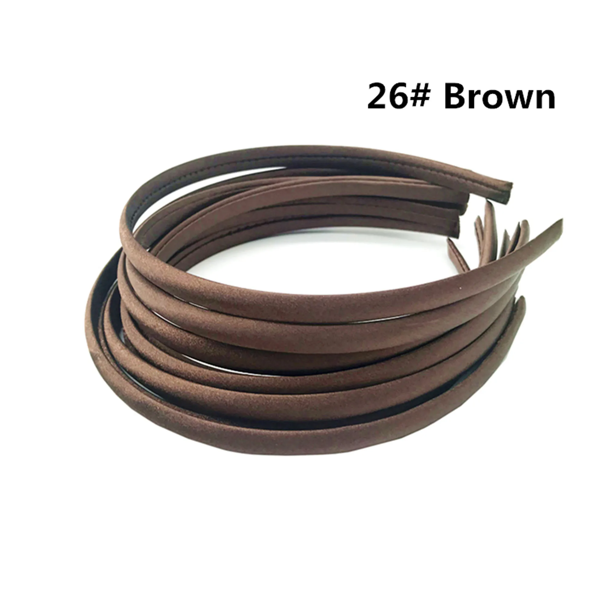 10 Stück/30 Stück mit Stoff überzogenes Haarband, 1 cm, Bonbonfarben, Harz-Stirnband, Mädchen-Haarband für DIY-Kopfbedeckungen, Boutique-Geschenke – Detail 26