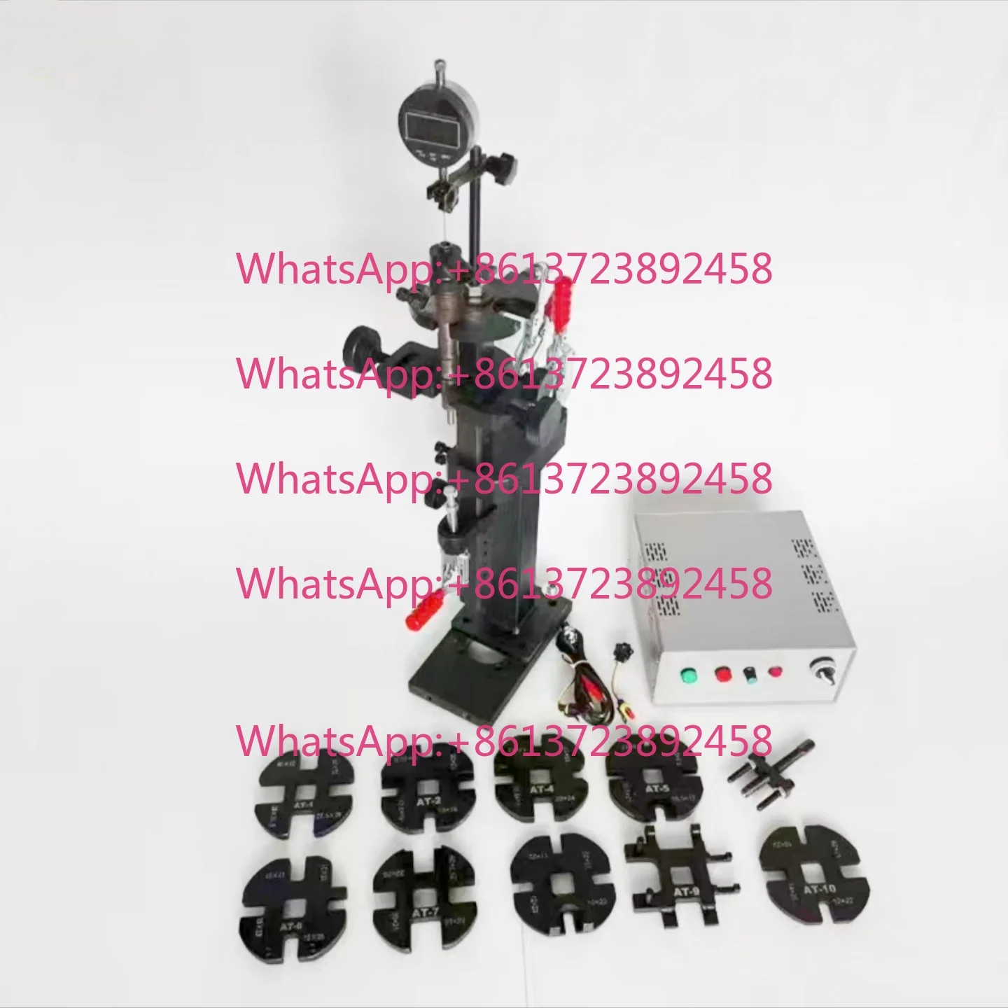 Injector Disassemble Turnover Fixture Clamp Repair Tools AHE Stroke Dynamic Travel Measuring Tester
