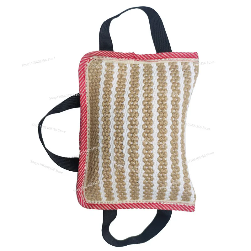 For Bite Pillow Coarse Hemp Bite Pillow Bite Stick Dog Training Supplies
