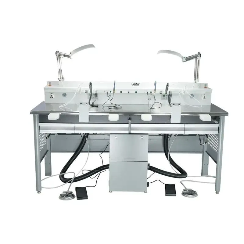 for Dental Technician Workbench, Multifunctional Single Stainless Steel Desktop Workbench for Dental Laboratories