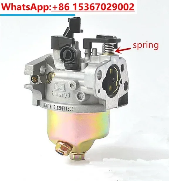 1P70F Carburetor automatic choke 19mm fits 1P70F 1P70 1P75F 1P75 LONCIN 196CC vertical shaft engine motor lawn mower carburettor