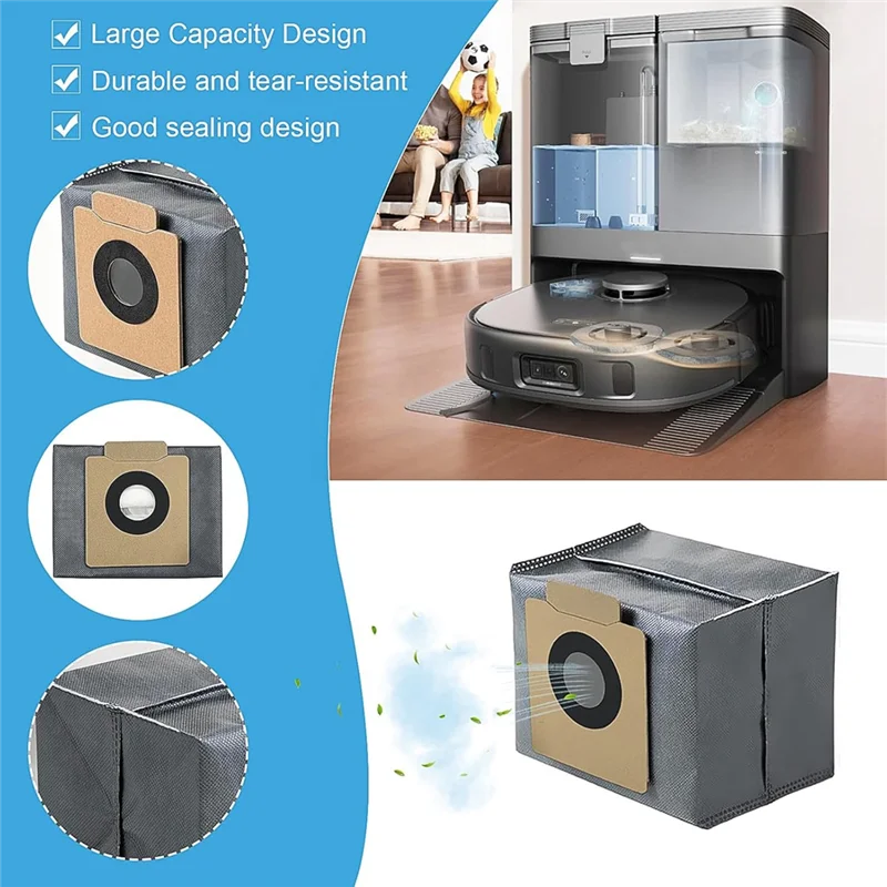 Cooking Appliances For Eufy X10 Pro Omni Robot Vacuum Cleaner Main Side Brush Hepa Filter Mop Cloth Dust Bags Spare Parts