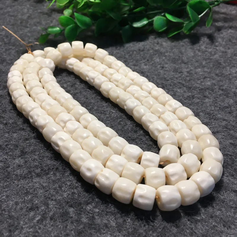 Natural Tibetan Oily Deer Bone108Buddha Beads Passion Fruit Seed Bracelet Bracelet Ornament Beads Ox Bone Camel Bone Cacumen Pla