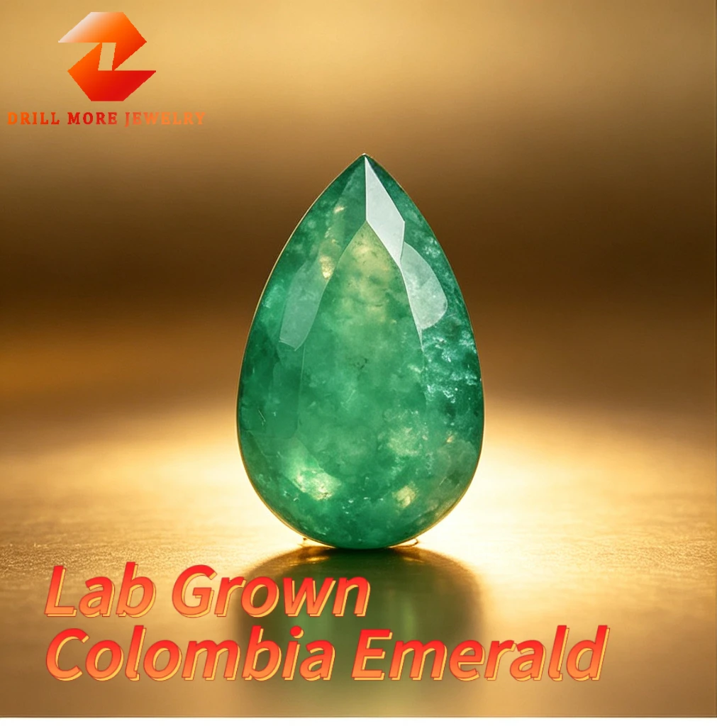 esmeralda-colombiana-cultivada-en-laboratorio-piedra-preciosa-suelta-hidrotermal-de-alta-calidad-corte-pera-con-certificado-agl-para-la-fabricacion-de-joyeria-diy