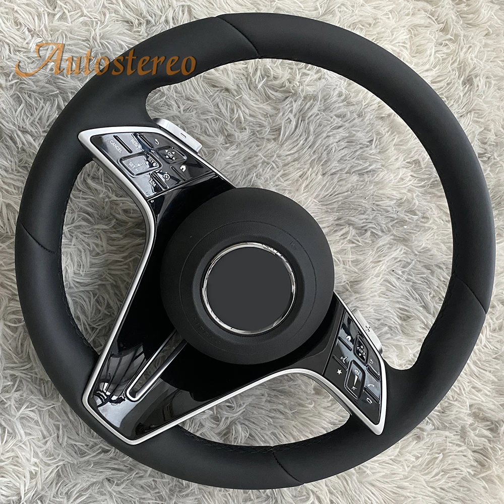 2024 New Style Car Steering Wheel For Mercedes Benz E/S/G W212 W213 W221 W205 W177 W464 Control Coupe Version Suitable Leather